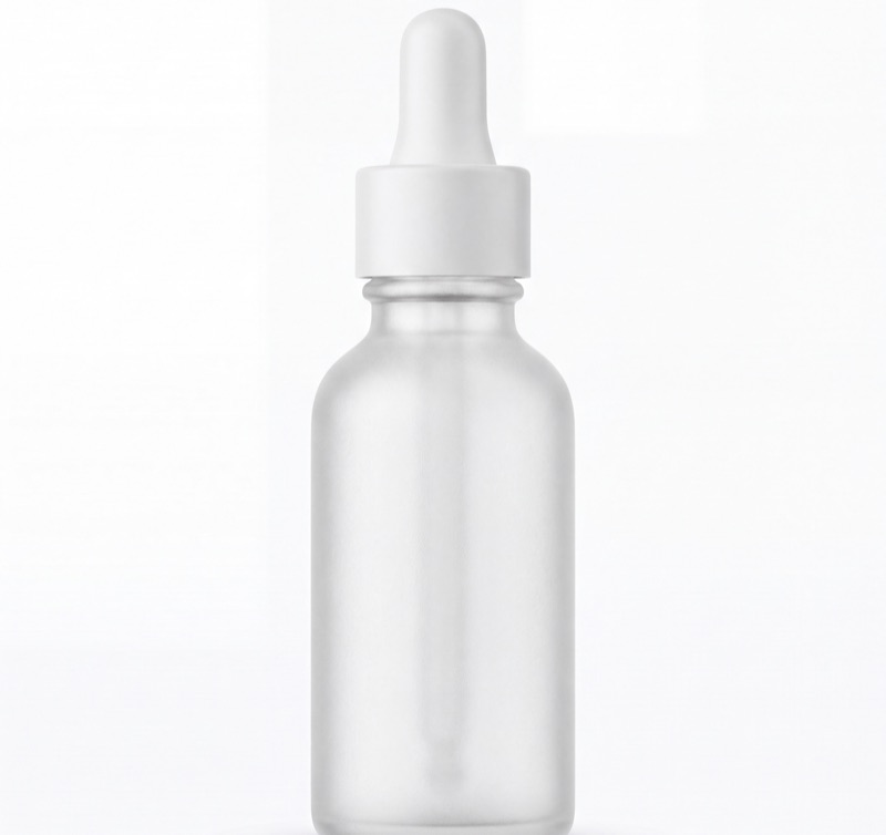 Serum bottle — before