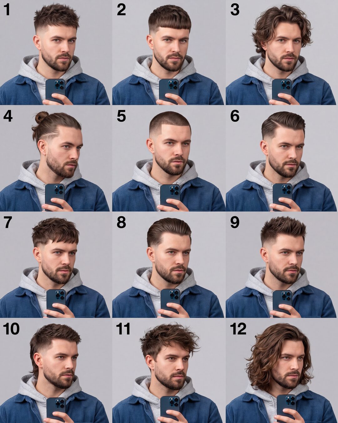 12 Hairstyles (Him)