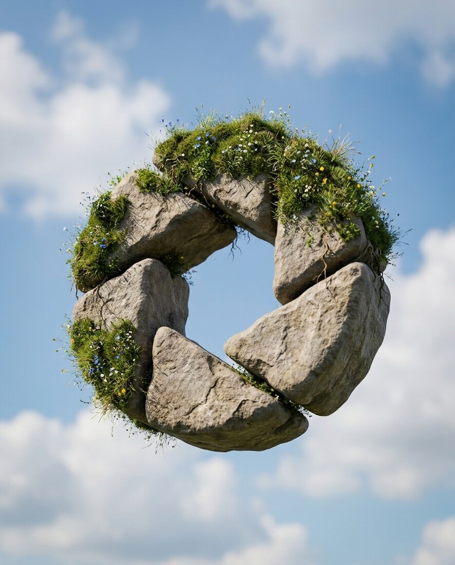 Logo: Floating Stone