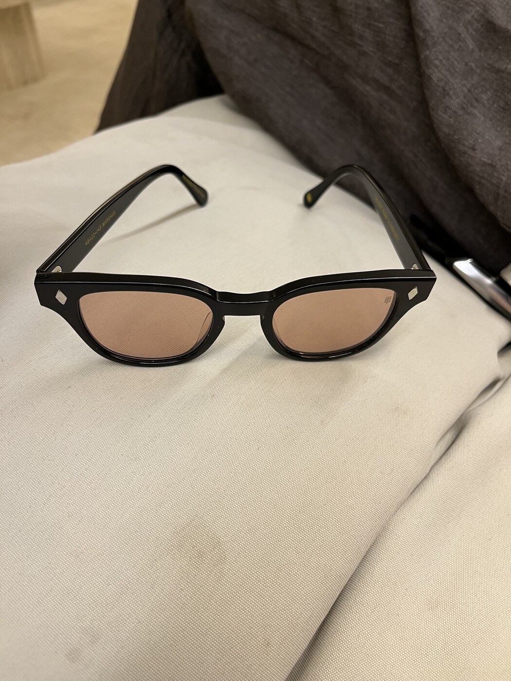 Sunglasses — before