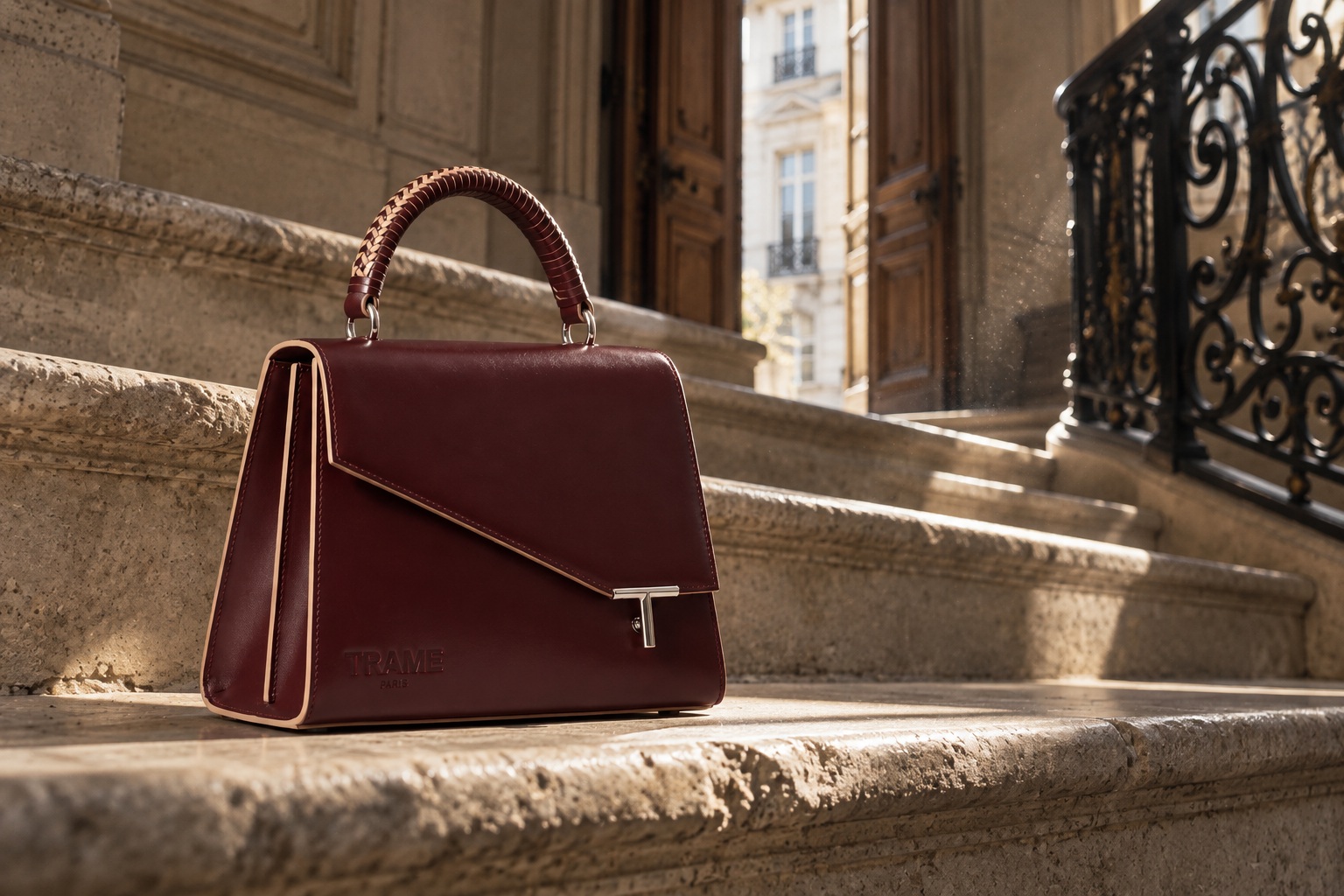 TRAME bag on location