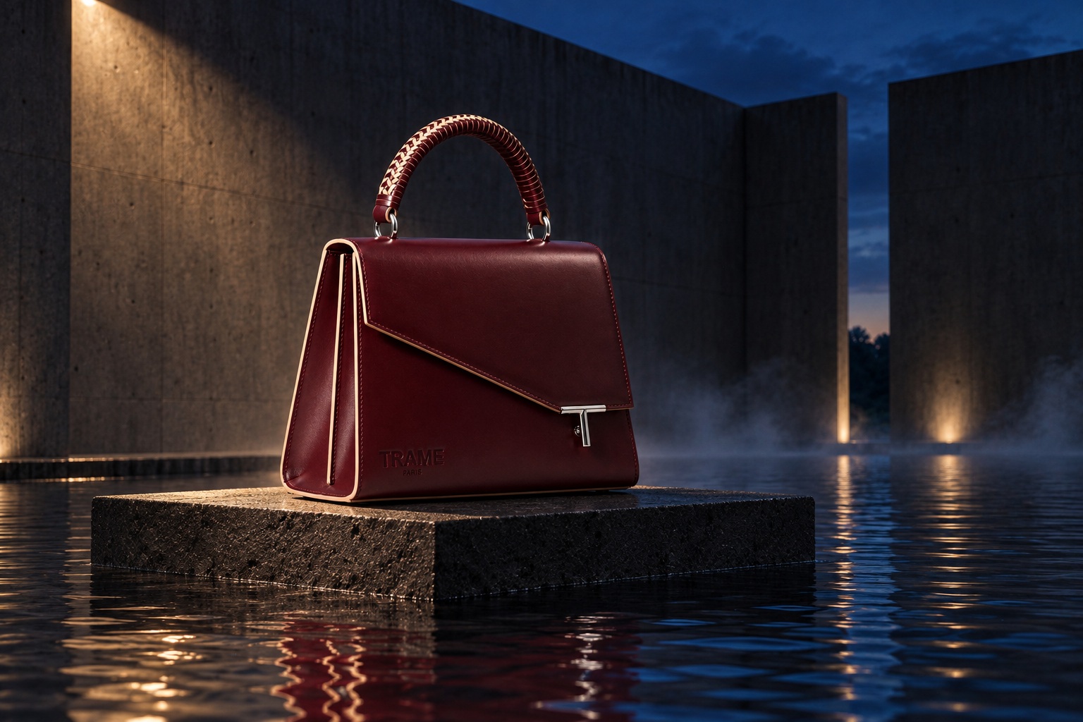 TRAME bag after dark