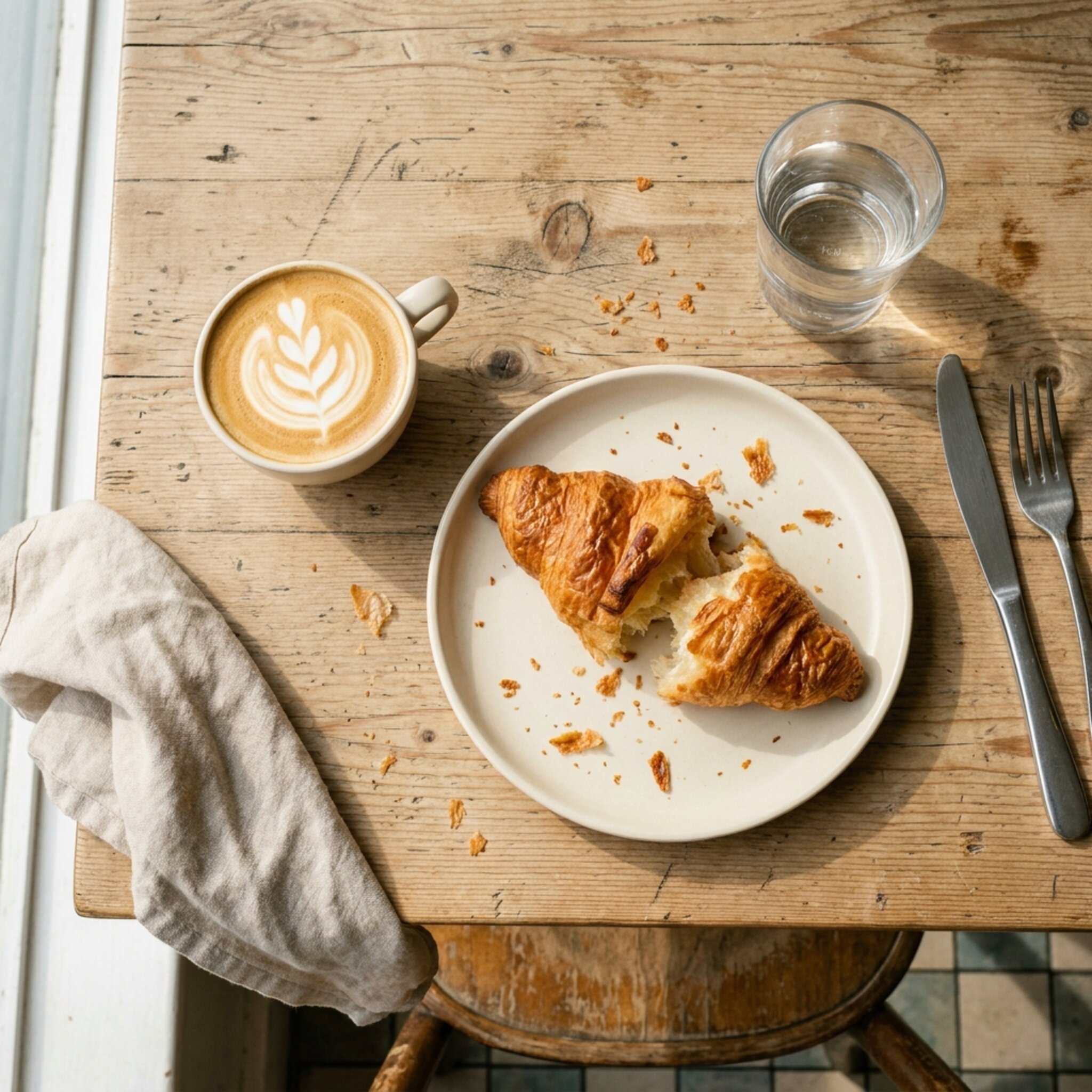 Café Flat-lay